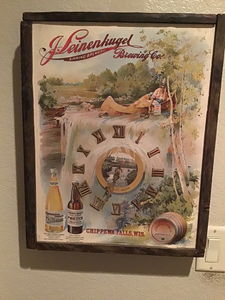 Leinenkugel Brewing Co. - CHIPPEWA FALLS,WIS. - Clock