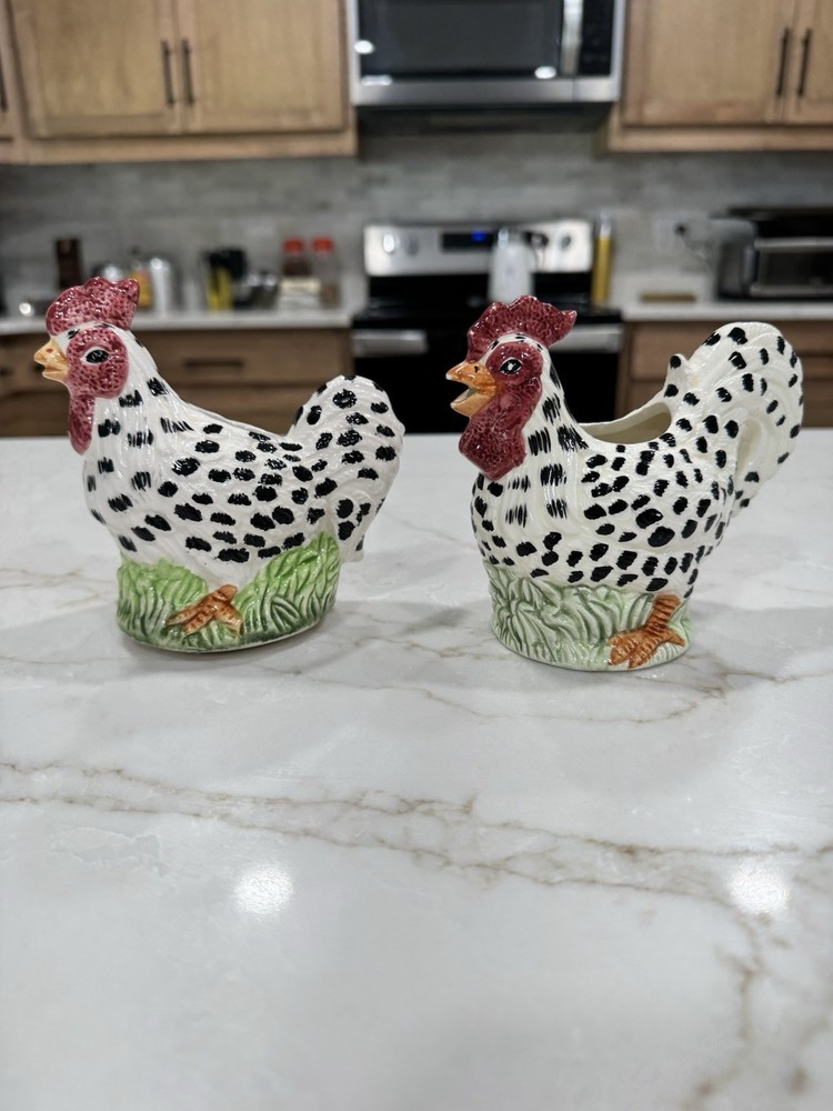 Set Up Two Spotted Chickens