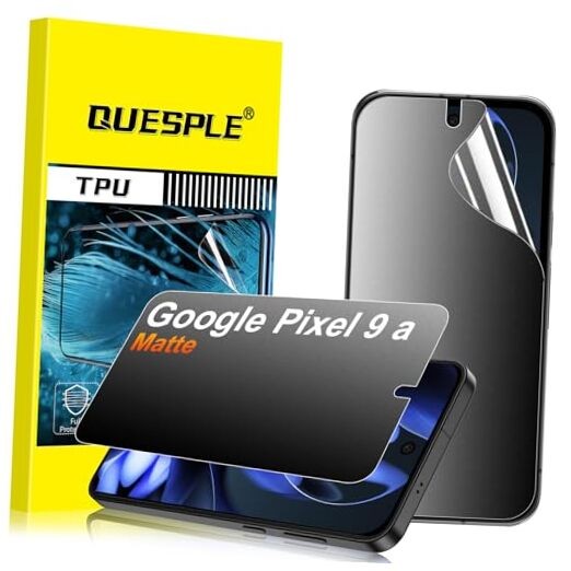 2 Pack for Google pixel 9a Anti-Glare Matte Privacy Screen Google Pixel 9a
