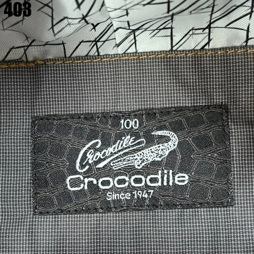 Crocodile Collar Gray Jacket Official