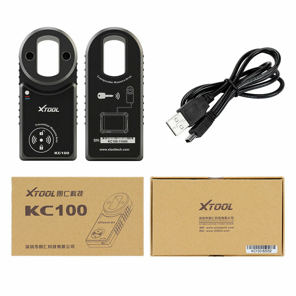XTOOL KC100 Car Key Programmer For VW/Audi/For BMW MQB Match For XTOOL Scanner