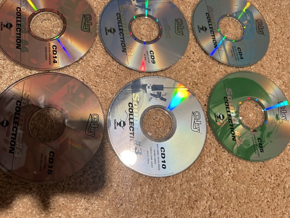 36 Ejay sample, Program discs. 100k+ samples dance rave hiphop techno