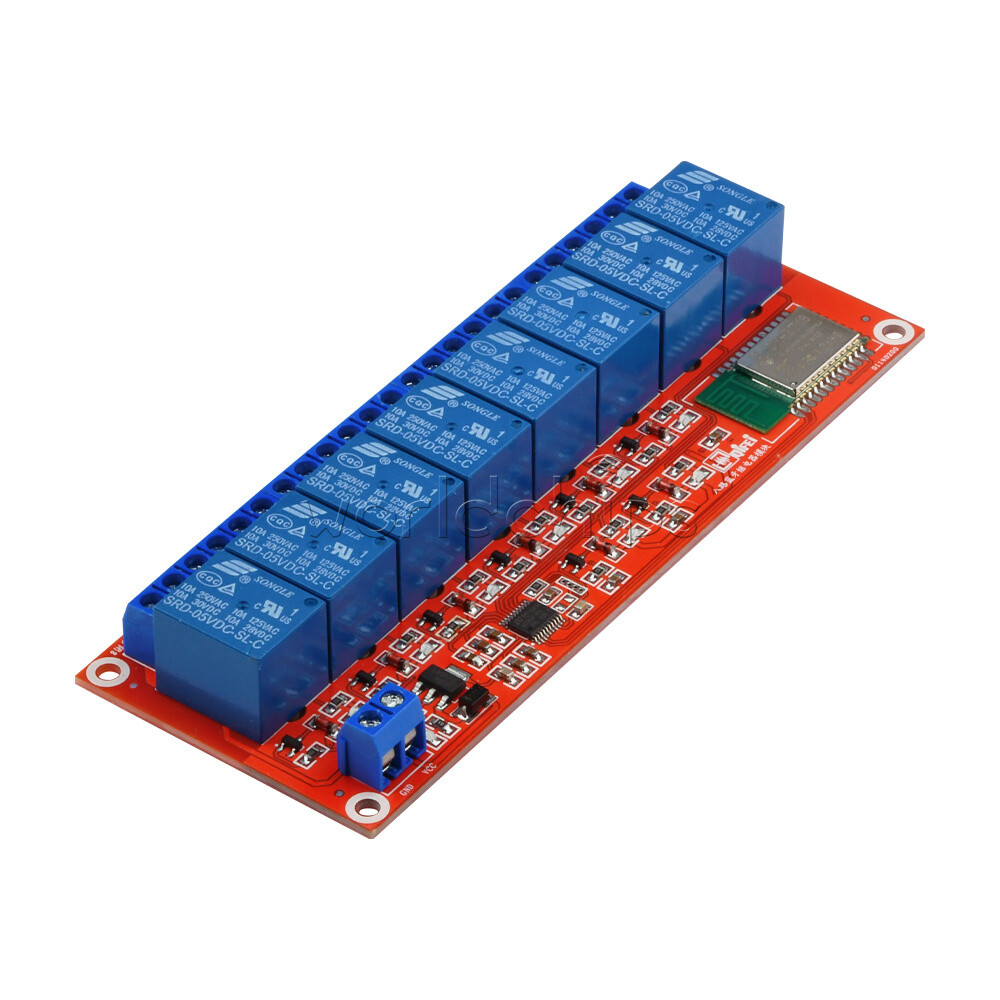 8 Channel Bluetooth Relay Module 5V /12V Bluetooth Mobile Phone Remote Control