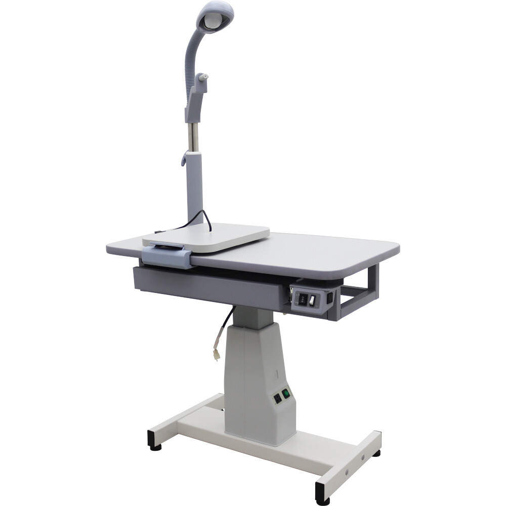 Automatic Optometry Ophthalmic Eyeglass Test Stand light Adjustable Height Table