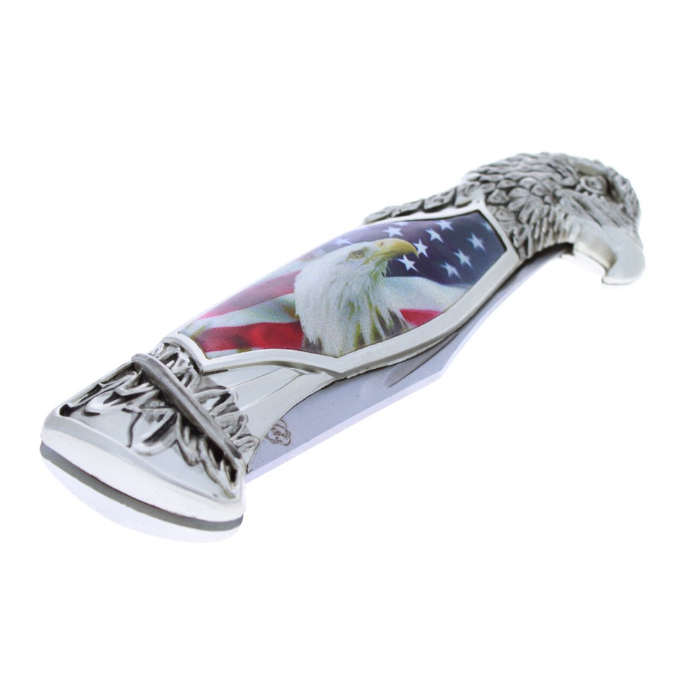 ASR Outdoor 8" Eagle Head Pocket Knife
