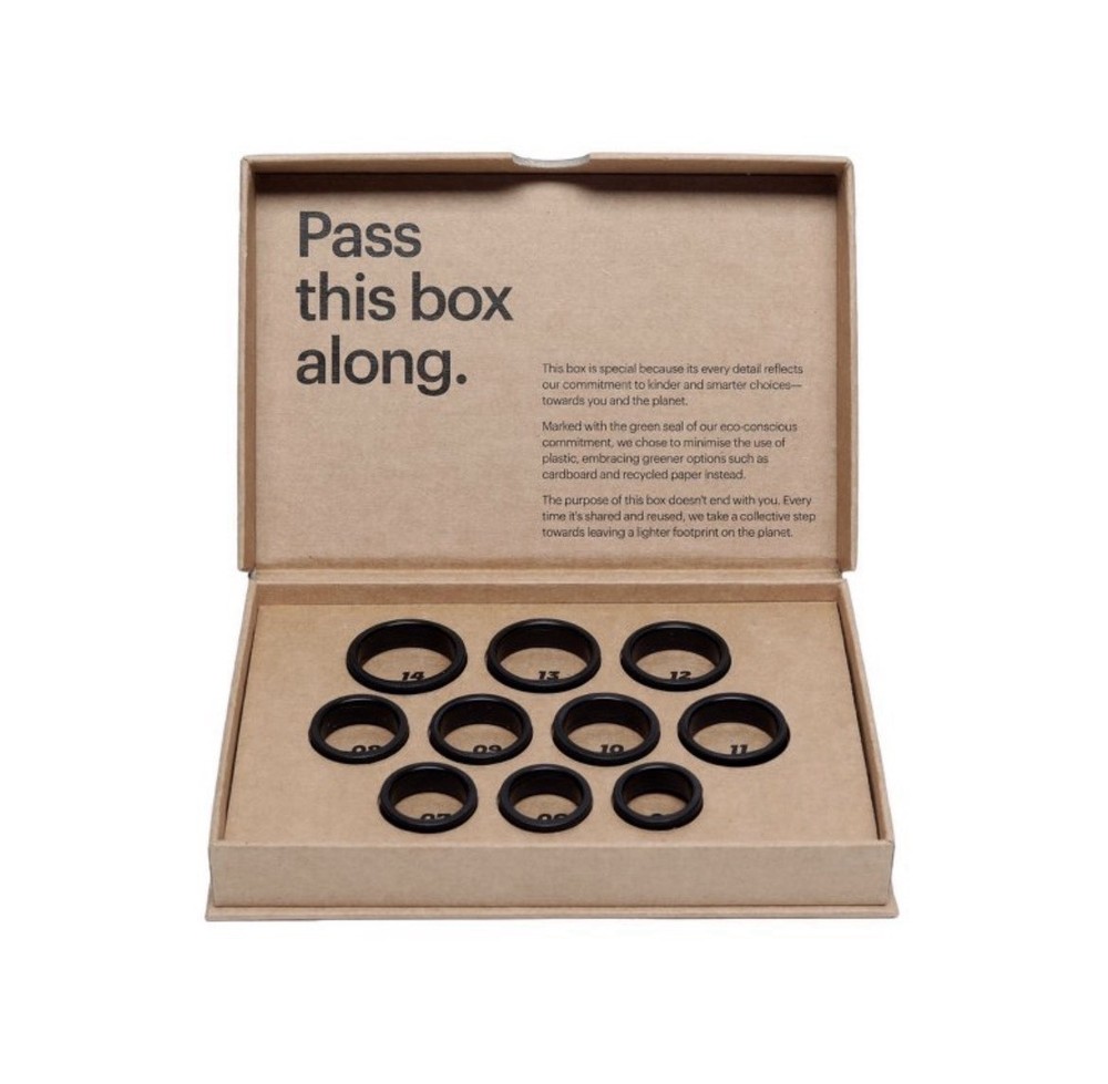 Ultrahuman Ring AIR Sizing Kit - Size Before You Buy - Unique Sizing