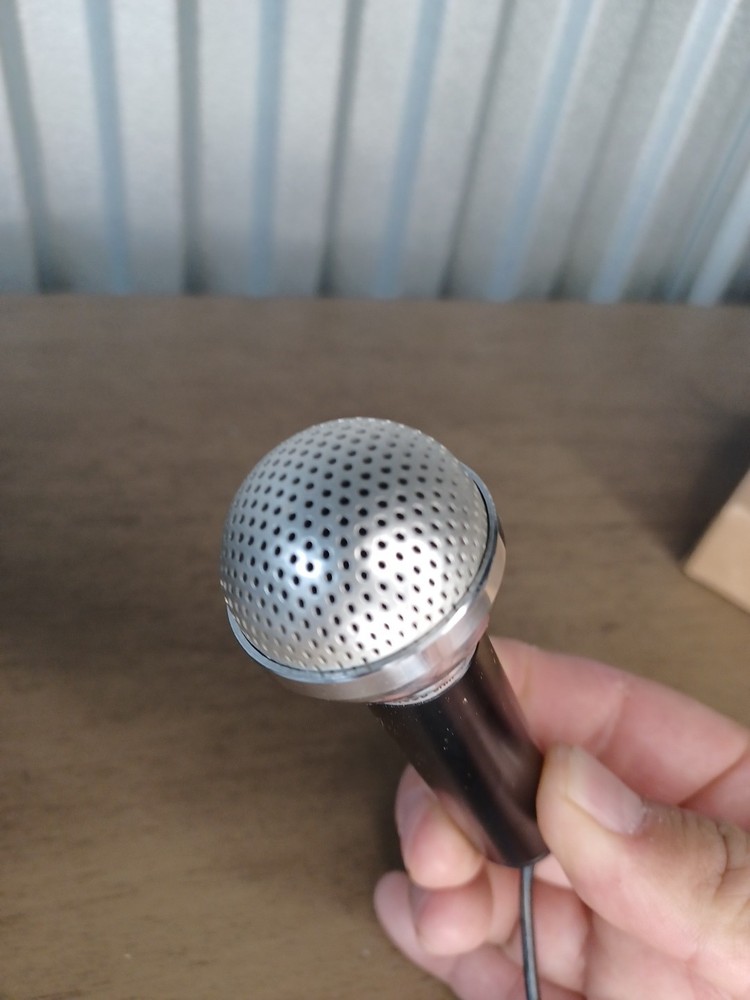 VINTAGE Calrad DM-38C Dynamic Microphone with Box Made in Japan