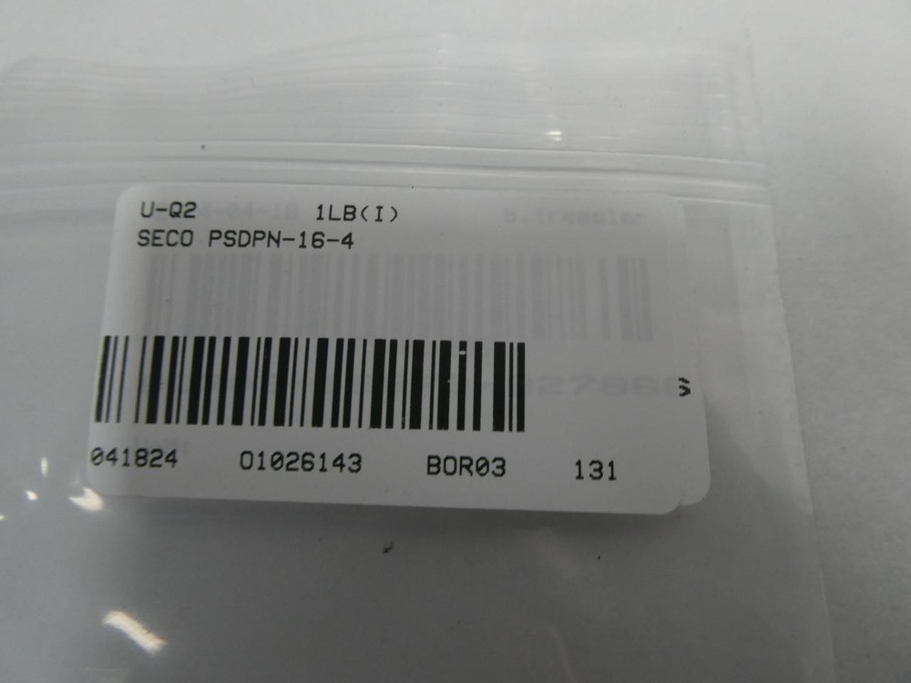 Seco PSDPN-16-4 Tool Holder