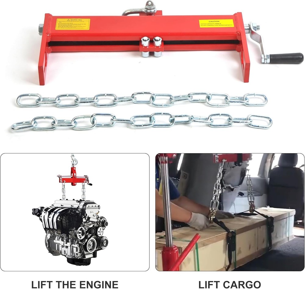 Engine Handling Load Leveler with High Capacity and Weather-Resistant Design