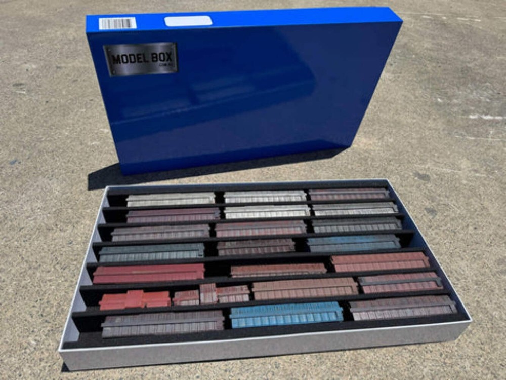 HO Model Train Storage Box - Single - suits Athern, Bachman HO trains etc