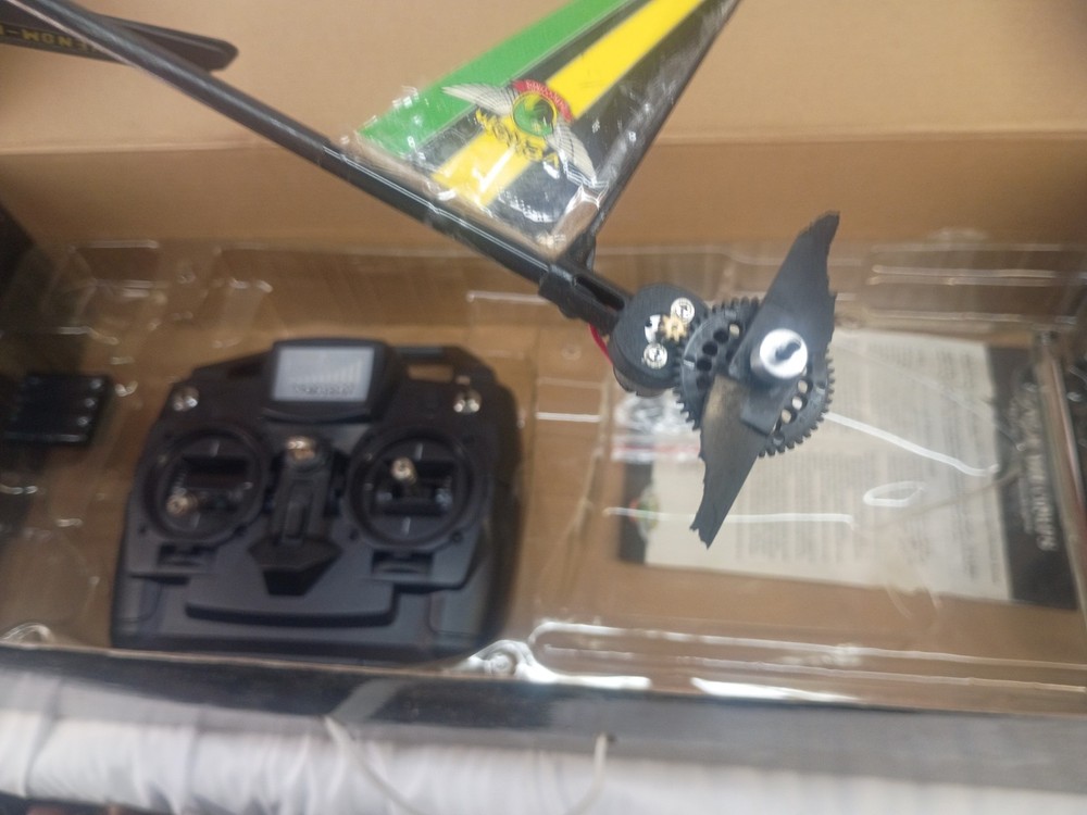 Vintage Night Ranger 2 RC Helicopter Complete In Box UNTESTED