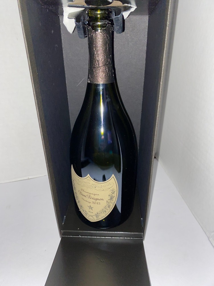 Dom Perignon Vintage 2013 Brut Empty Champagne Bottle, Box, Insert
