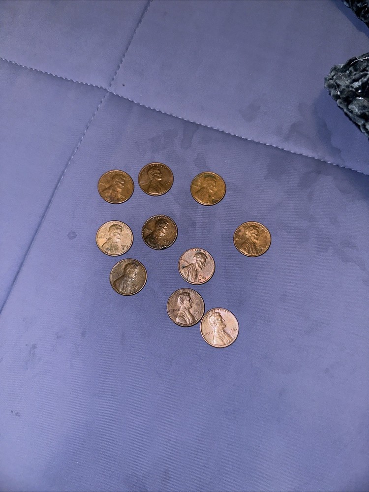 1982 Copper Pennys D/No Mint