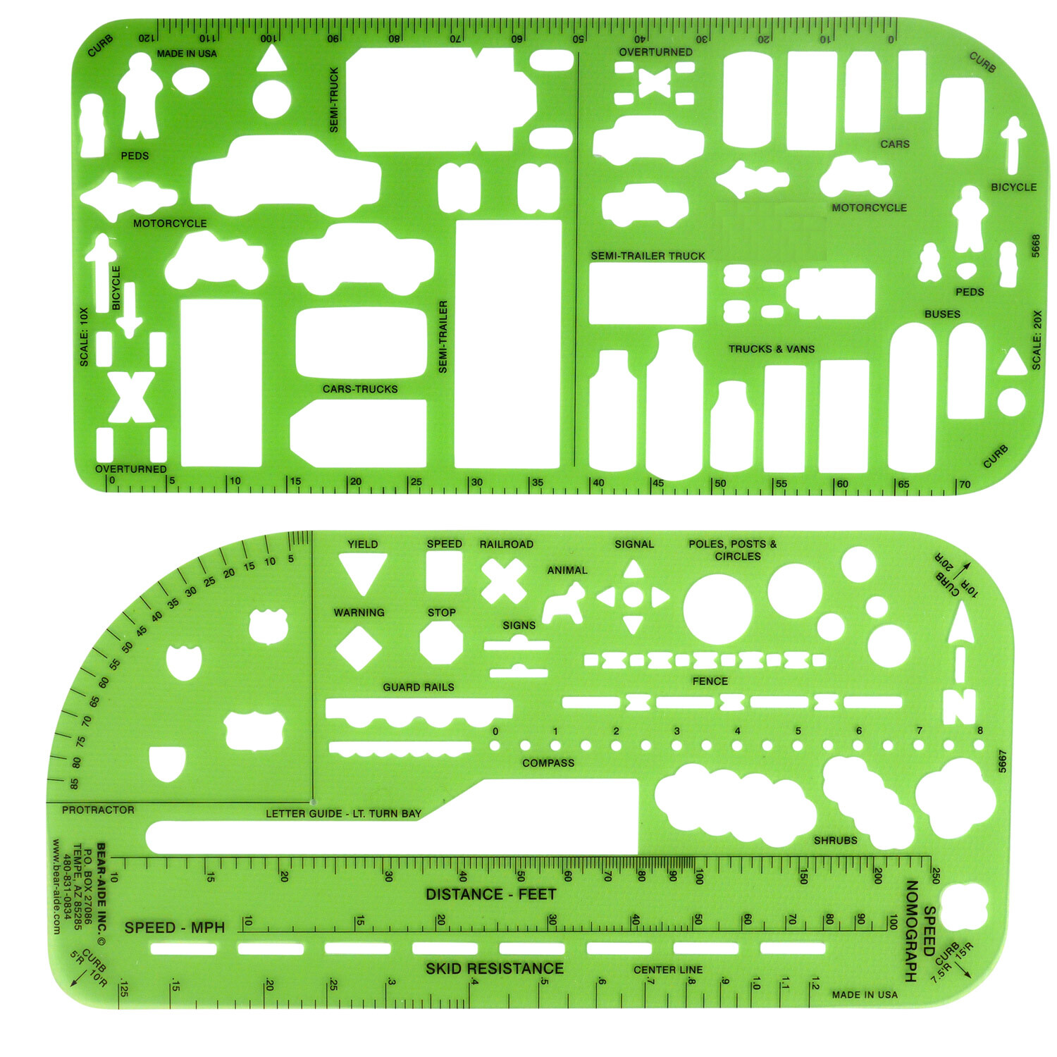 Crime Scene Traffic Drawing Template