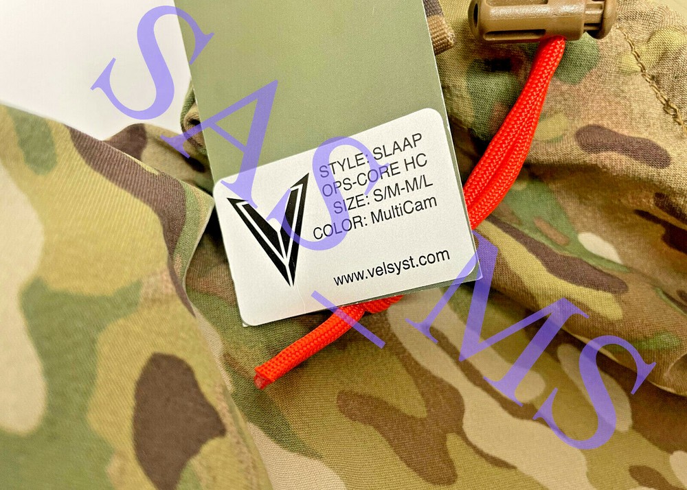 OPS CORE HELMET VELOCITY SYSTEMS SLAAP ACCESSORY MULTICAM - S/M - M/L NEW