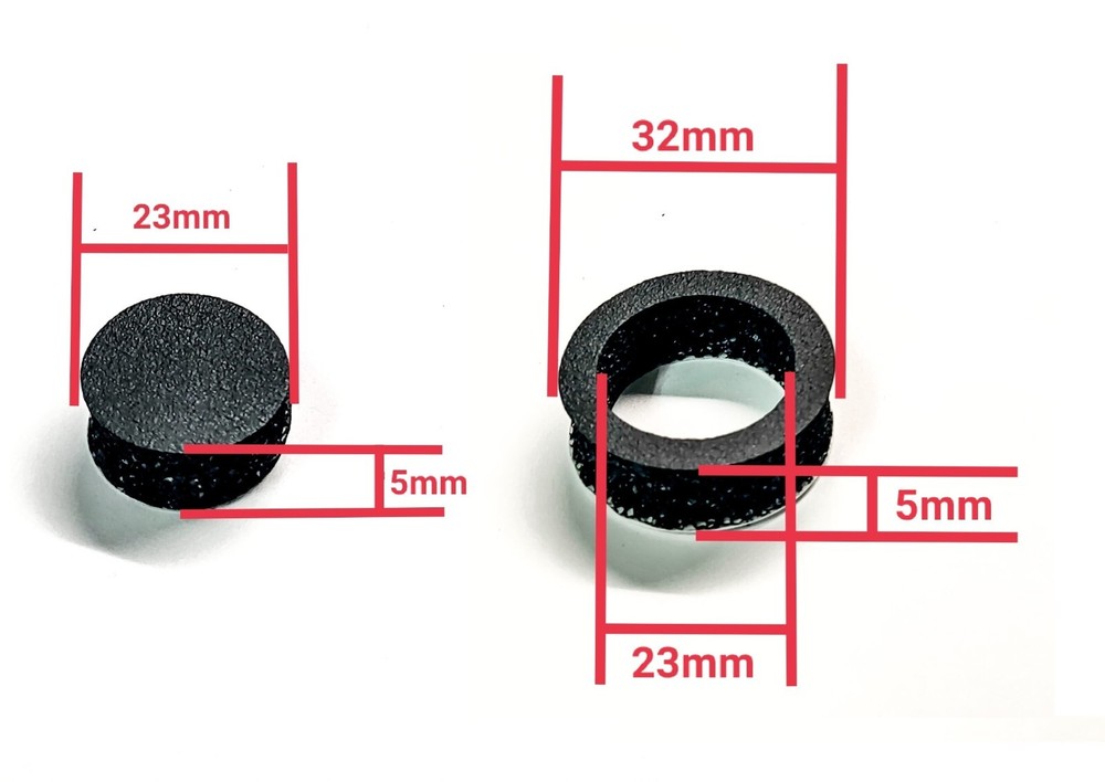 Goedrum Foam Pack - Drum Trigger Cushion for DIY eDrum (One Adhesive Side)