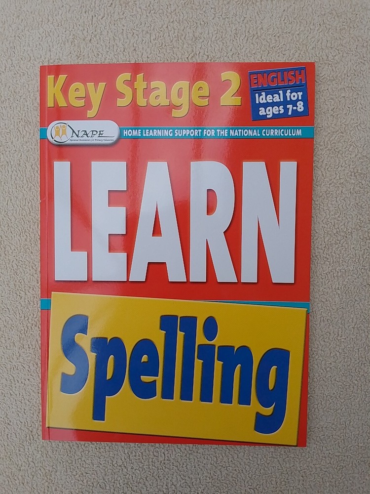 Key Stage 2 Learn Spelling ( Ideal For Ages 7- 8 ) Home Learning Support