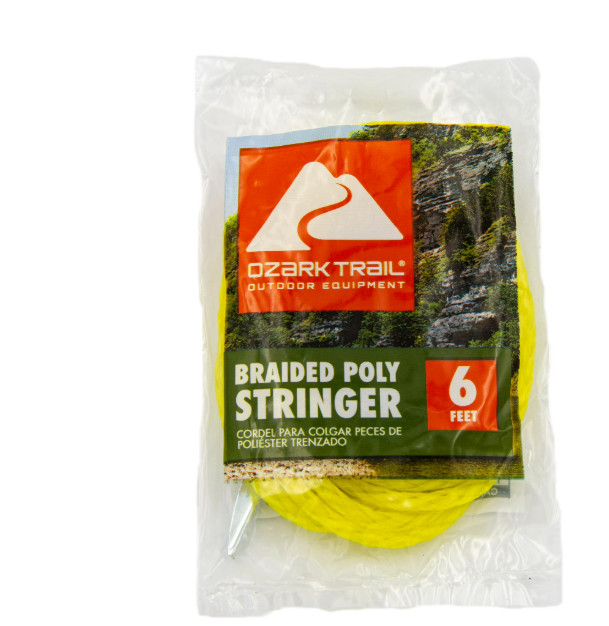 Ozark Trail 6 Foot Braided Poly Stringer - Yellow 2pk