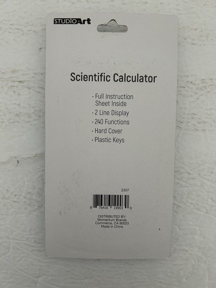 Studio Art 2 Line Display Scientific Calculator