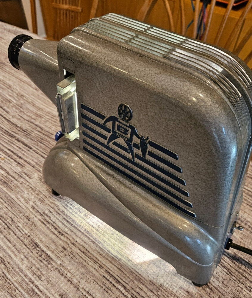 Vintage Brumberger Automatic 35mm Slide Changer Projector Model 1363