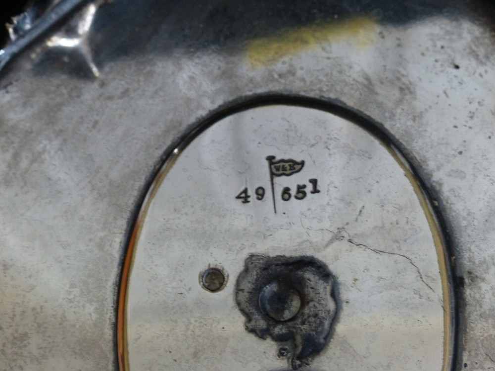 ANTIQUE WALKER & HALL SILVER PLATE TABLE CENTREPIECE / SMALL JARDINIERE