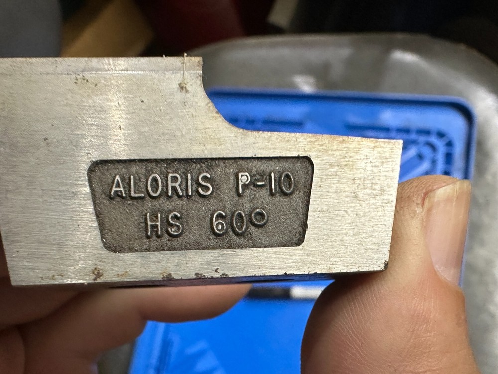 Aloris P-10 HS 60 Degree Threading Blade
