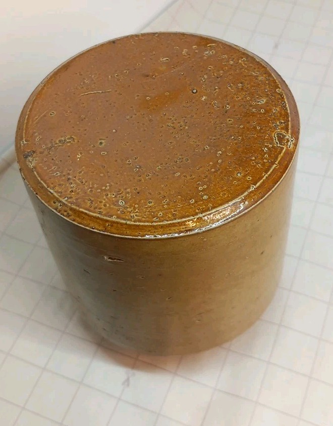 4.5" Earthenware Jar Vintage