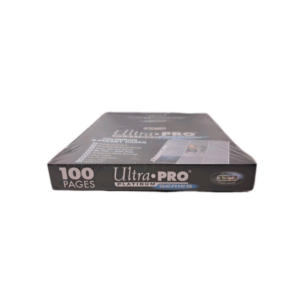 Ultra PRO Pocket Platinum Card Storage Page Sheets