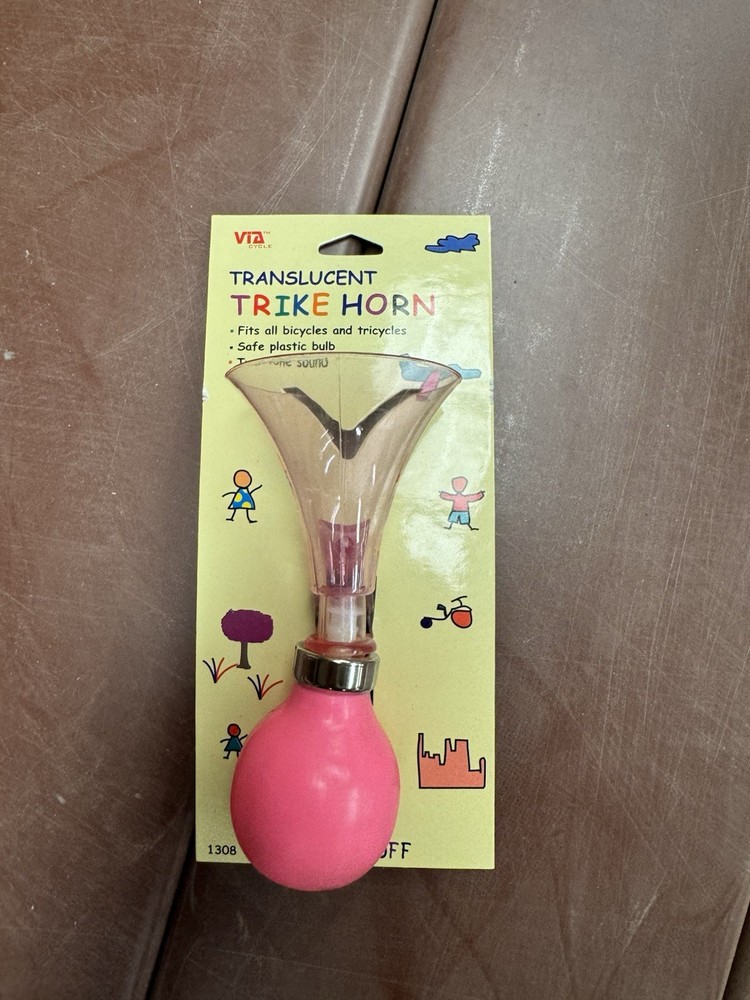 Translucent Bicycle Horn Vintage ￼