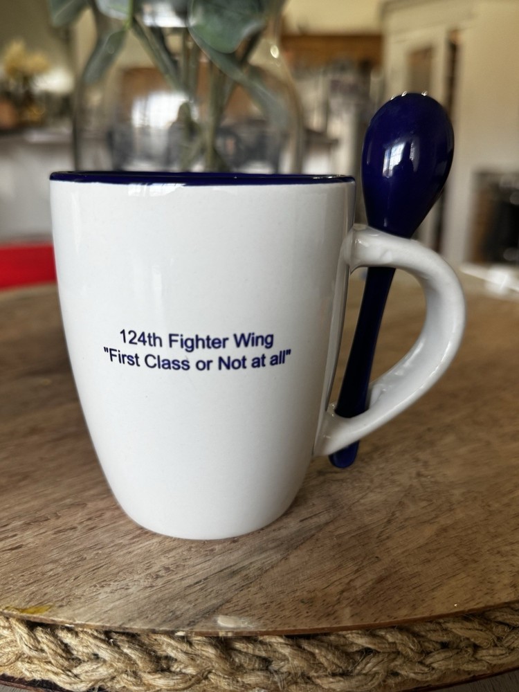 124th Fighter Wing Mug With Spoon