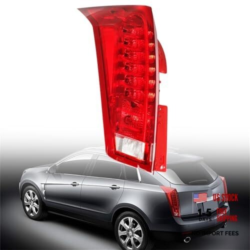 Left Side Tail Light Assembly Repalcement for SRX 2010-2016 Driver Side Rear