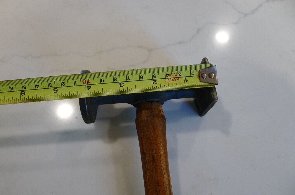 VTG HERBRAND AUTO BODY HAMMER, ROUND, SQUARE