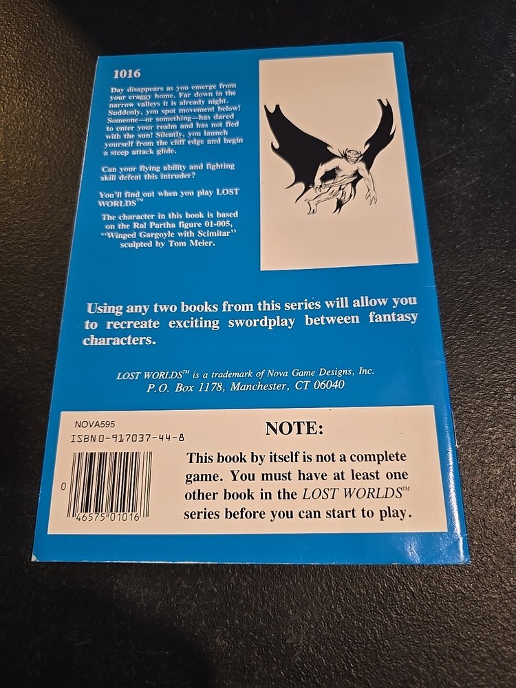 Lost World Winged Gargoyle with Scimitar - Nova