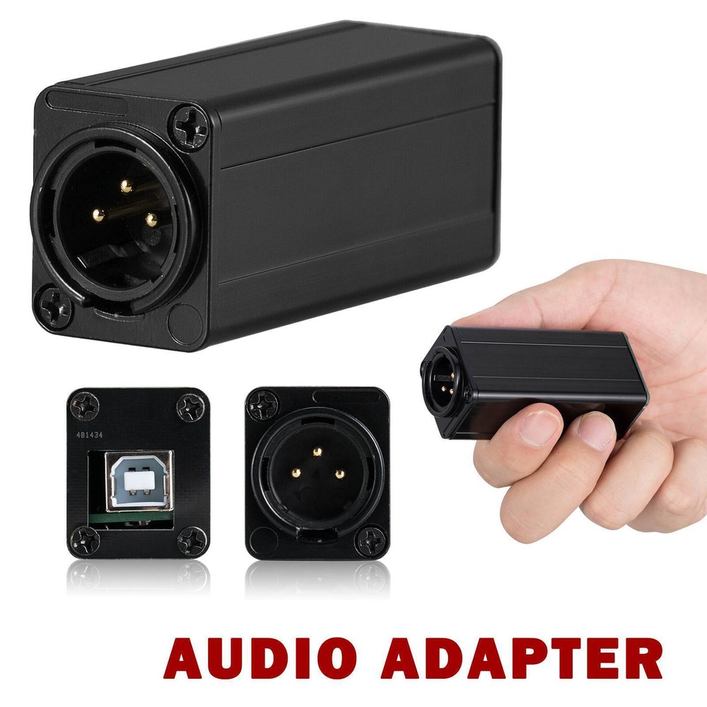 Passive Mini USB to AES Audio Adapter Converter Digital Interface 16/24/32bit