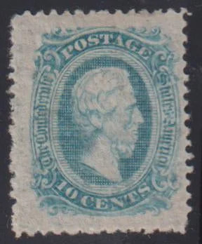 US Confederates #11e MintHinged F+