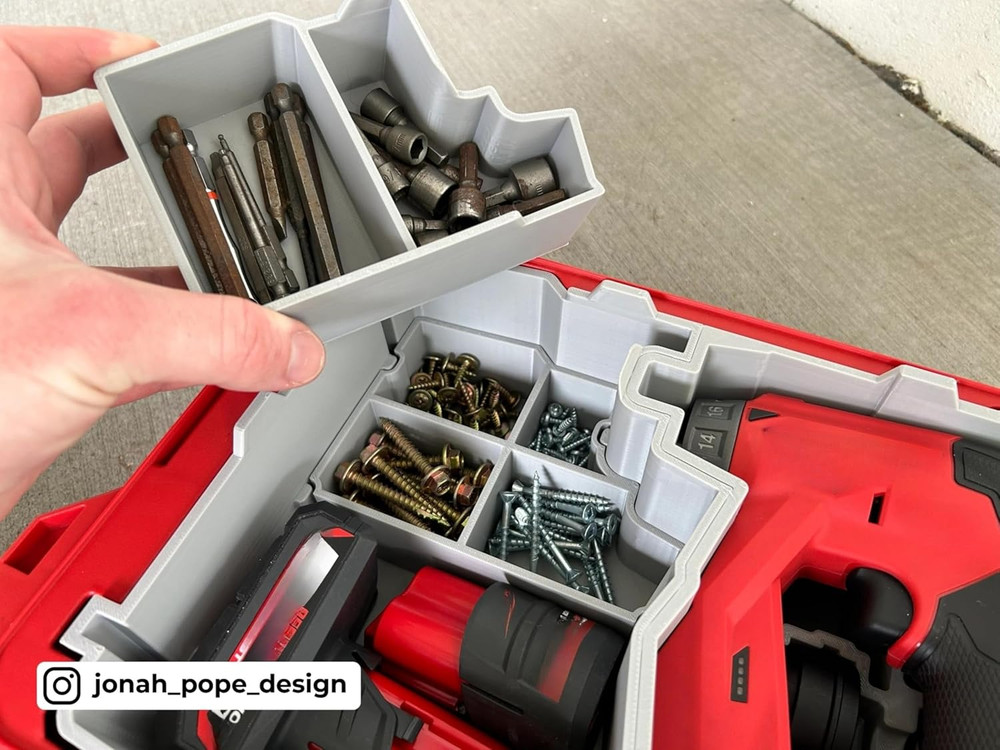 Jonah Pope Design 3D Printed Insert Designed for M12 Installation Driver and Pac