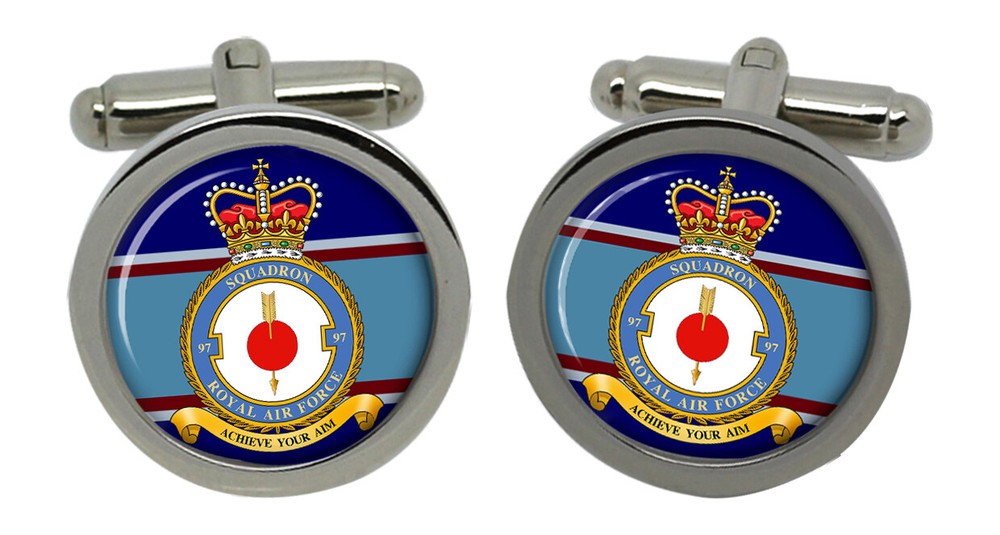 97 Squadron, RAF Cufflinks in Box