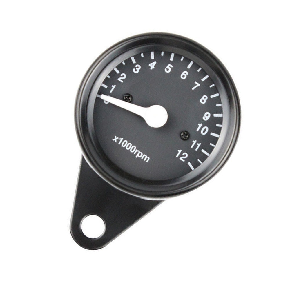 Direct-replacement Easy-installation Night Motorcycle Tachometer Backlight Black