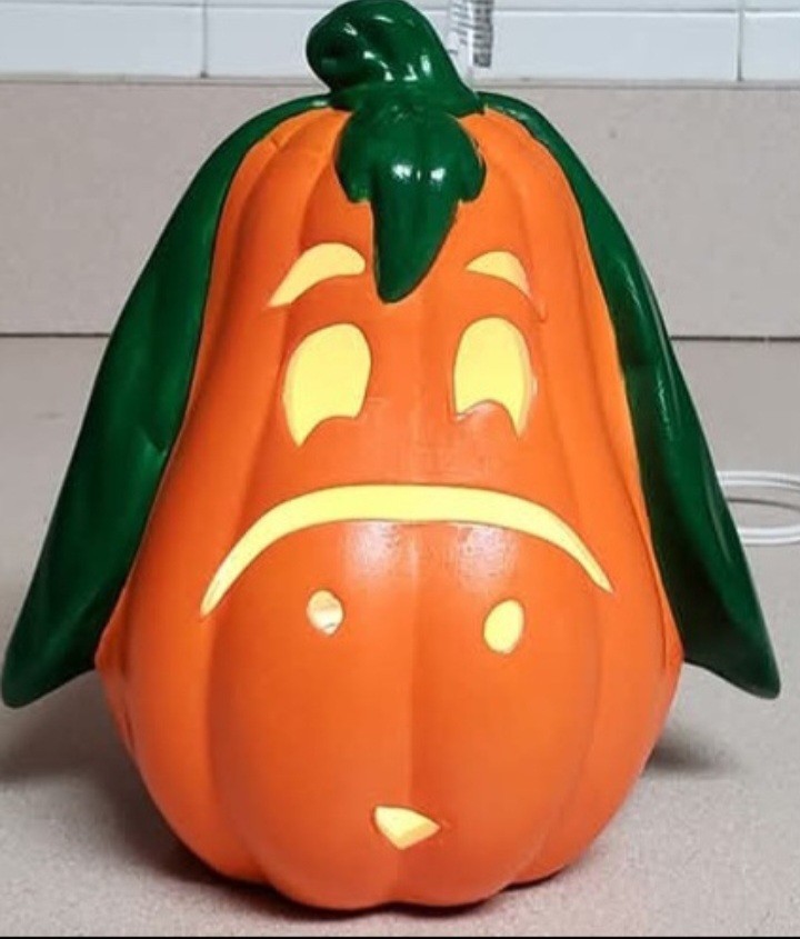 Ceramic Bisque~ Ready to Paint ~ Donkey Pumpkin ~electric Incl.