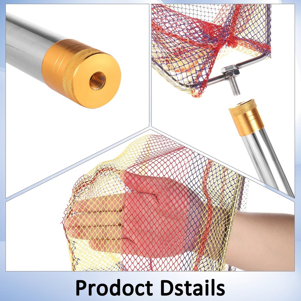 Chicken Catching Net Set – 2 Nets with Adjustable 74 Inch Pole, Lightweight B...