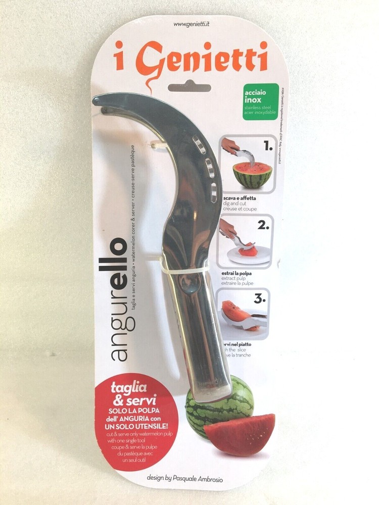 I GENIETTI Ancurello Watermelon Cutter & Server