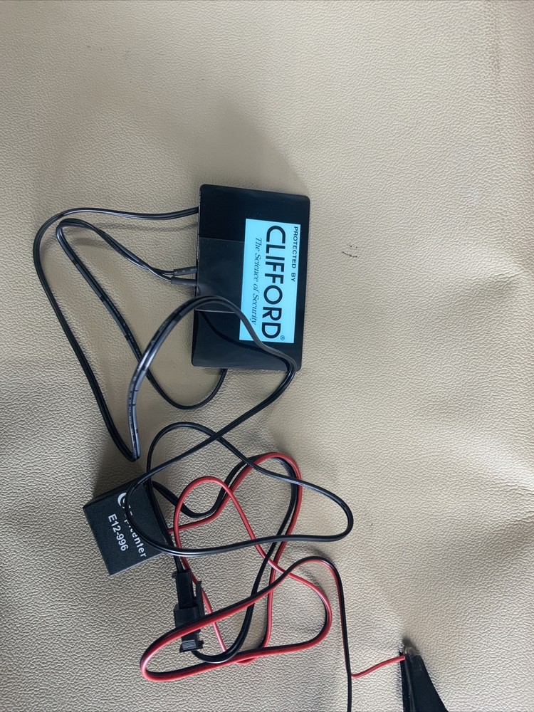 Rare Clifford Alarm 620C Electro Luminescent Armed Indicator Light