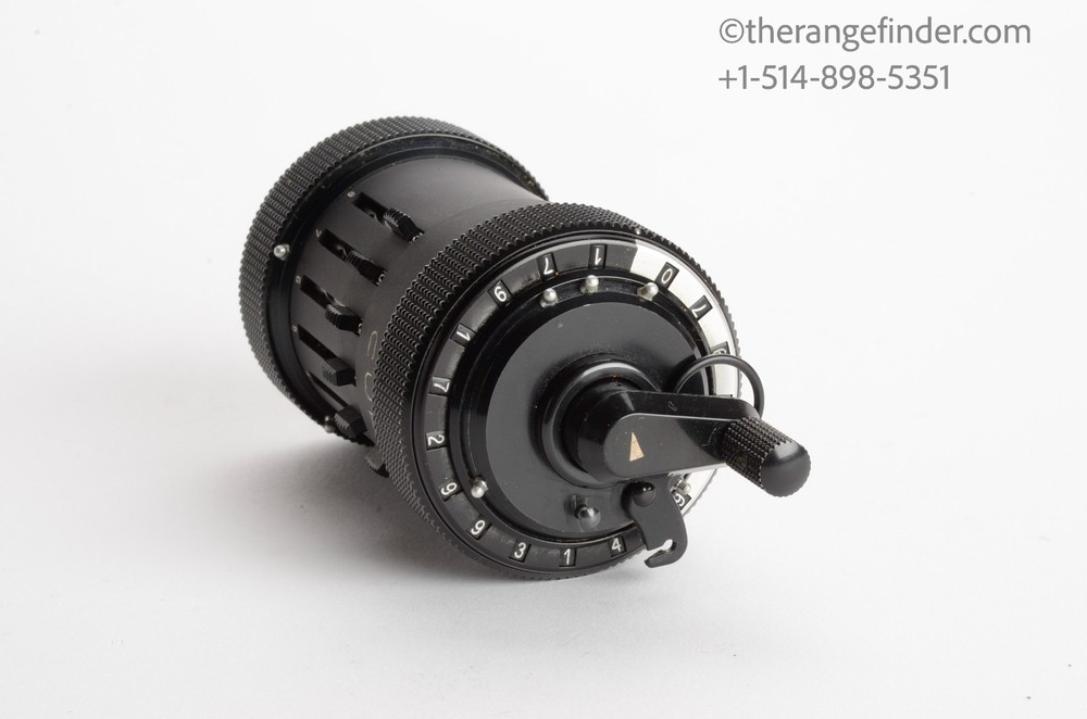 Curta Type 1 Mechanical Calculator (1962) w/case