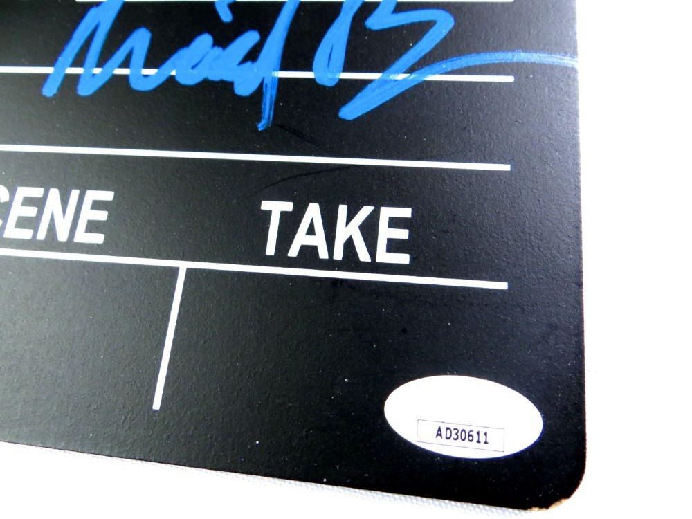 Michael Bay Signed Autographed Mini Movie Clapper Transformers JSA AD30611