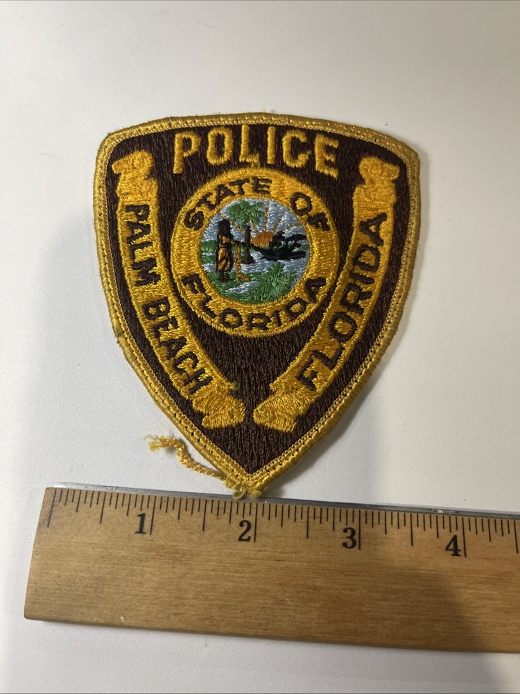 Florida Palm Beach Police Patch