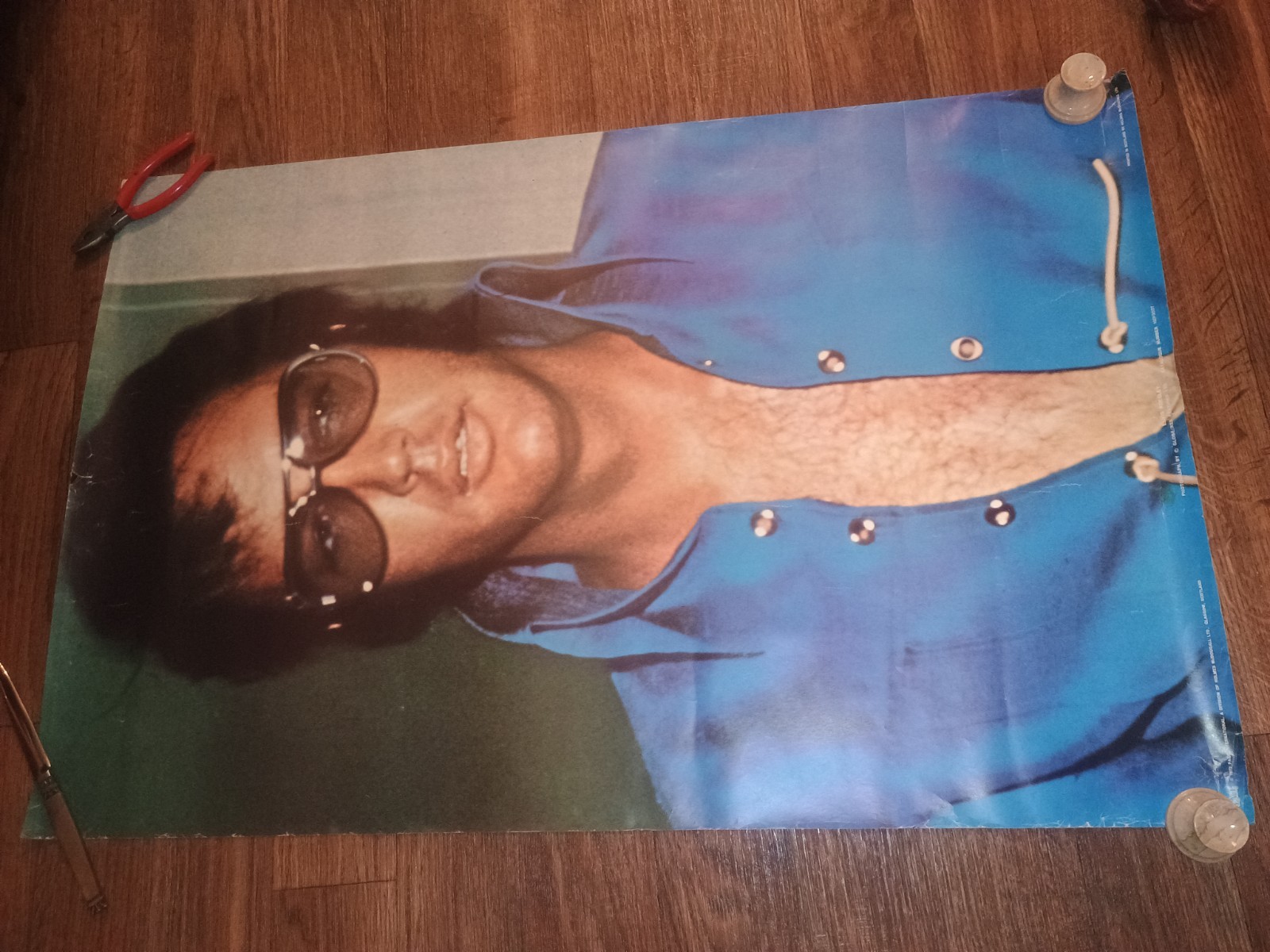 Elvis Presley Blue Suit Memorial 23x35 Poster 1972