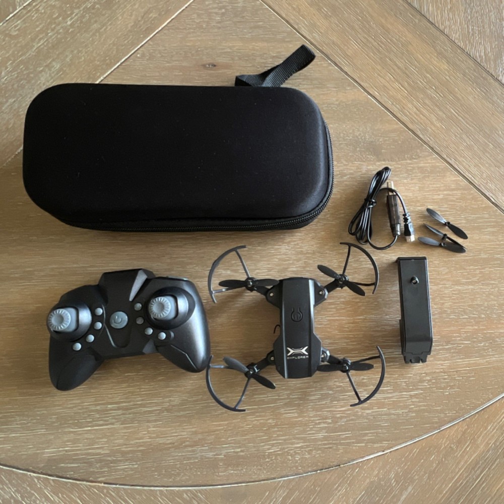 Xplorer Quadcopter Drone Toy Grade Kit with Controller, Battery, Case