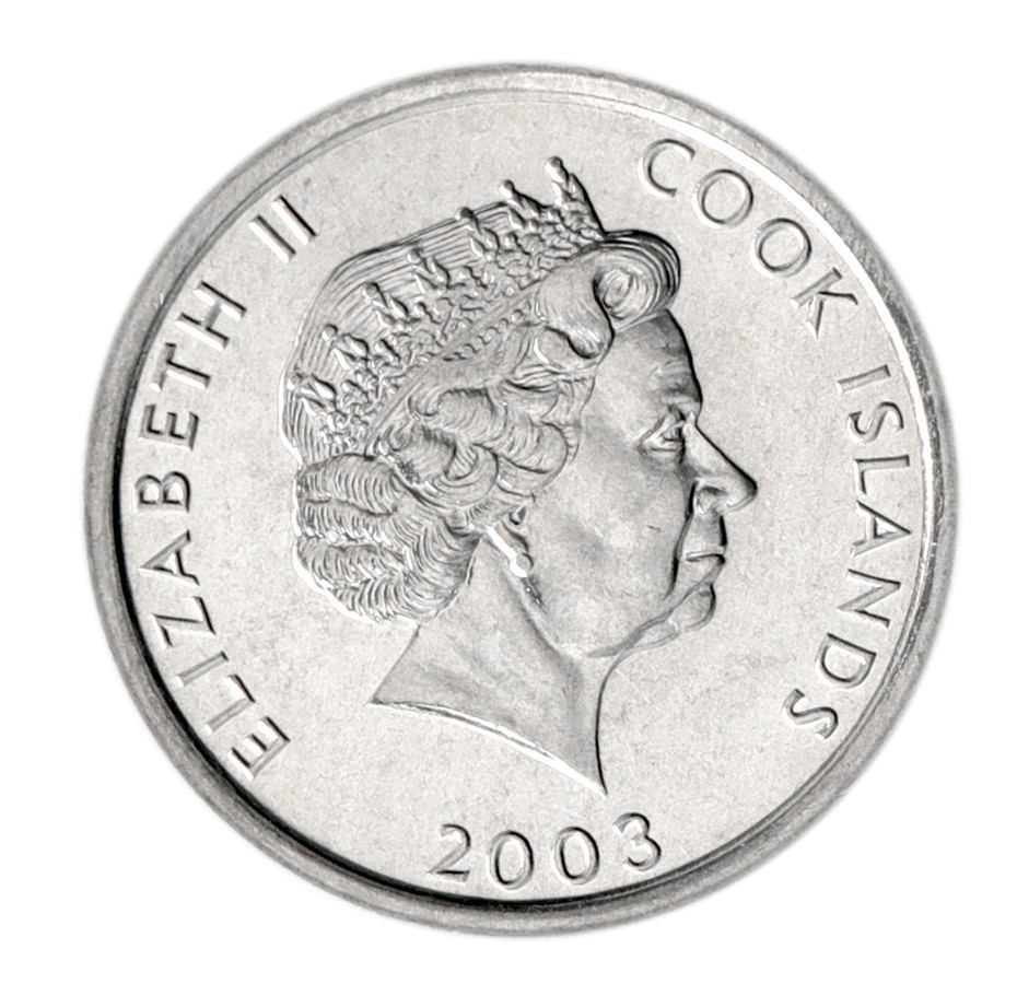 Cook Islands 1 Cent, 2003, KM #419, Mint