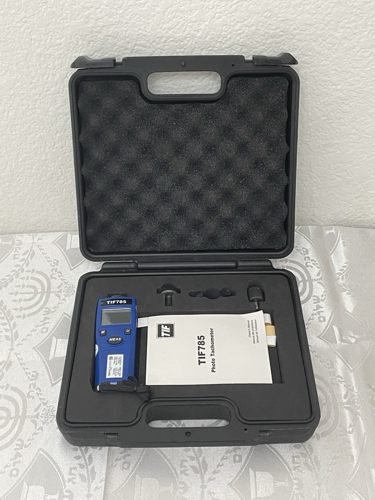 TIF 785 - Photo Tachometer With Case