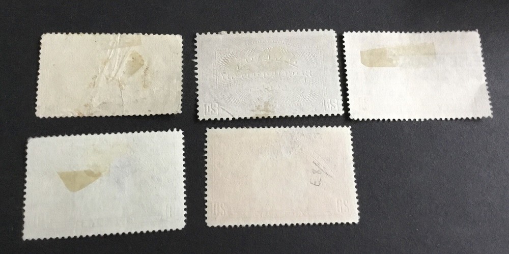 Canada Special Delivery stamps E2,E5,E5,E6,E7,E8